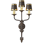 C173-WM 109-1 By ARTE DE MEXICO - Iron Lighting Collection Collection Premium Vintage Rust Finish Wrought Iron Wall Light